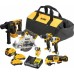 DeWALT DCK611P1D2 Zestaw Combo (DCD701+DCF801+DCS512+DCH072+DCS353+DCL510+1x5,0Ah+2x2,0Ah)
