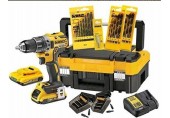 DeWALT DCK791D2T Wiertarko-wkrętarka akumulatorowa z akcesoriami 18V 2x2,0Ah 2000 obr/min