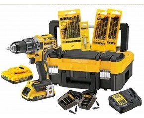 DeWALT DCK791D2T Wiertarko-wkrętarka akumulatorowa z akcesoriami 18V 2x2,0Ah 2000 obr/min