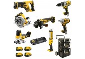 DeWALT DCK856P4 Zestaw narzędzi aku. BRUSHLESS TOUGH SYSTEM 18V XR 4 x 5Ah