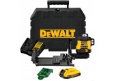 DeWALT DCLE34031D1 Kompaktowy laser 3 x 360° (18V/1x2,0Ah) Walizka