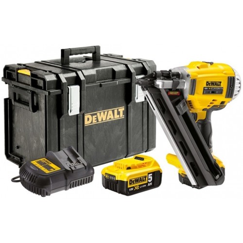 DeWALT DCN692P2K Aku Gwoździarka 90 mm XR (18 V/2x5,0 Ah) Tough