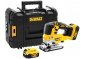DeWALT DCS334P2 Wyrzynarka akumulatorowa XR (18V/2x5,0Ah) Tstak
