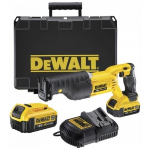 DeWALT DCS380M2 akumulatorowa piła szablasta (2x4,Ah/18V) Walizka