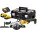 DeWALT DCS571P2 Aku Pilarka tarczowa 115 mm (2x5,0Ah/18V) Tstak