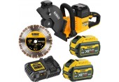 DeWALT DCS691X2 Akumulatorowa szlifierka FlexVolt (230mm/54V/2x9,0Ah)