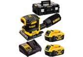 DeWALT DCW200P2 Szlifierka oscylacyjna XR (18V/2x5,0Ah) Tstak