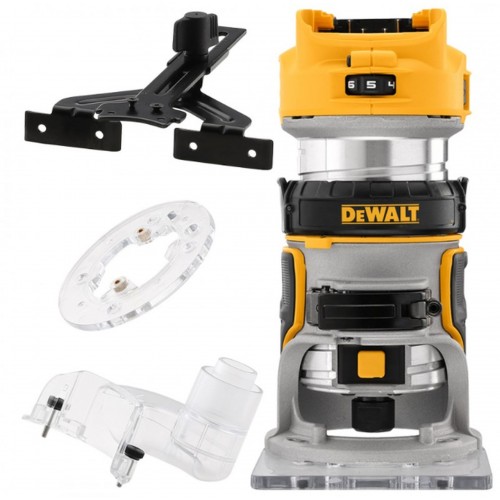 DeWALT DCW600N Frezarka krawędziowa XR (8mm/18V/bez akumulatora i ładowarki)