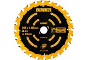 DeWALT DT10301 Tarcza pilarska Extreme 165 x 20 mm, 40 zębów