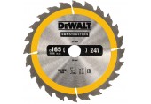 DeWALT DT1934 Tarcza tnąca 165 x 20 mm, 24 zębów