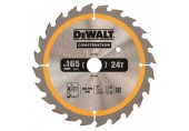 DeWALT DT1949 Piła tarczowa 165 x 20mm,24 zębów