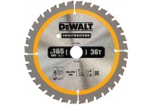 DeWALT DT1950 Piła tarczowa 165 x 20mm,36 zębów