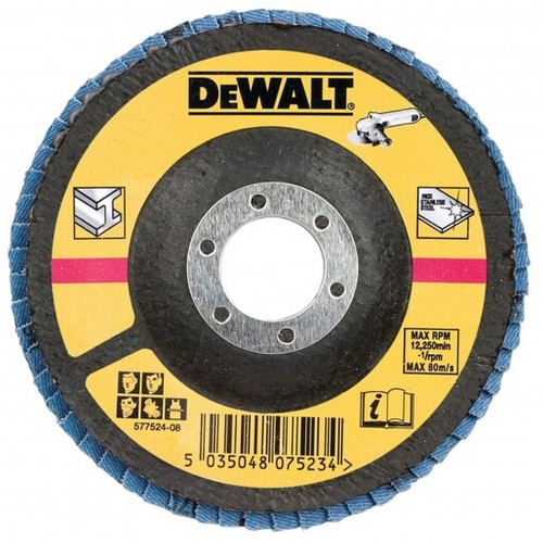 DeWALT DT3310 Ściernica Listkowa 125x22,2mm Gr.80 Płaska DeWALT DT3310 Ściernica Listkowa 125x22,2mm Gr.80 Płaska