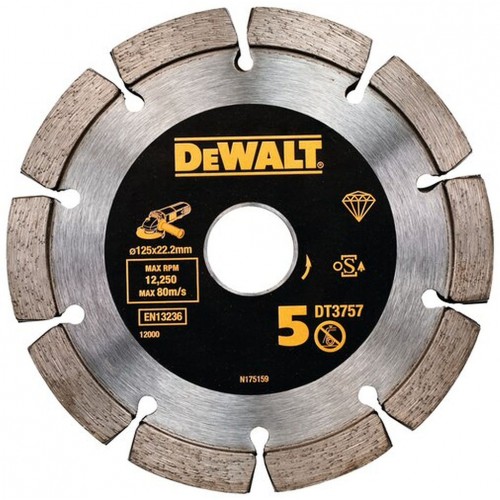 DeWALT DT3757 Tarcza diamentowa 125 x 22,2 mm segmentowa DeWALT DT3757 Tarcza diamentowa 125 x 22,2 mm segmentowa