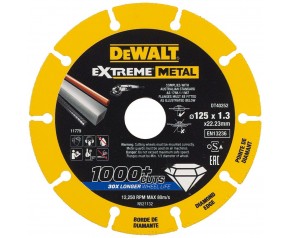 DeWALT DT40252 Tarcza diamantowa do metalu Extreme 125 x 22.2 mm