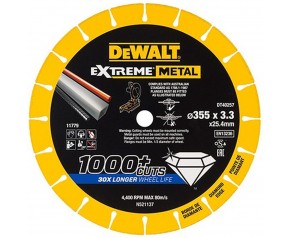DeWALT DT40257 Tarcza diamantowa do metalu Extreme 355 x 25,4 mm
