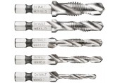 DeWALT DT50060, 5 częściowy zestaw wierteł do gwintów M4, M5, M6, M8, M10