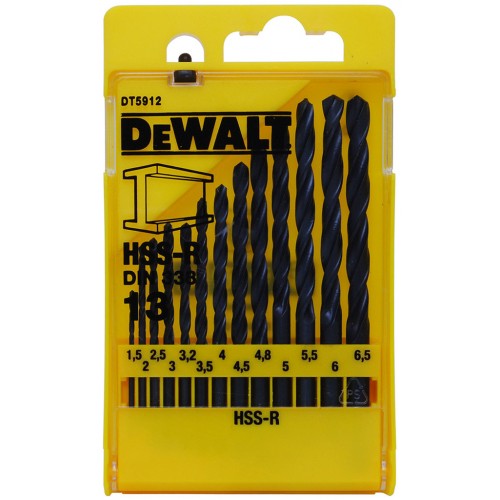 DeWALT DT5912 HSS Bit Set 13 Teile