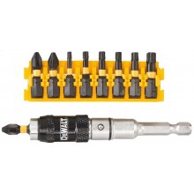 DeWALT DT70578T Zestaw 10szt. końcówek udarowych 1/4" Torsion do śrub PZ, PH, Torx