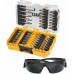 DeWALT DT70703 Zestaw 47 szt. końcówek 1/4", small tough case + okulary