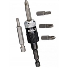 DeWALT DT71514 Uchwyt szybkomocujący + zestaw bitów 25 mm, 6 szt.