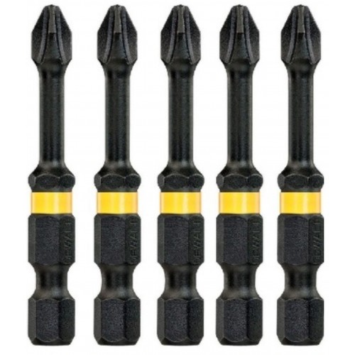 DeWALT zestaw 5szt. końcówek udarowych Torison PH2/50mm DT7998T DeWALT zestaw 5szt. końcówek udarowych Torison PH2/50mm DT7998T