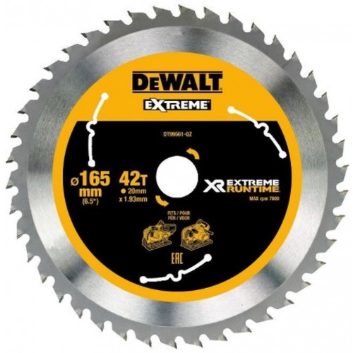 DeWALT DT99561 Tarcza pilarska, 165 x 20 mm, 42 zęby