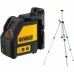 DeWALT DW088KTRI Laser krzyżowy ze stojakiem