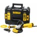 DeWALT DWE4217KT Szlifierka kątowa z zestawem do szlifowania betonu (1100W/125 mm) Tstak