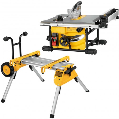 DeWALT DWE7485RS Pilarka stołowa (1850W/210mm) + Stół roboczy DE7400