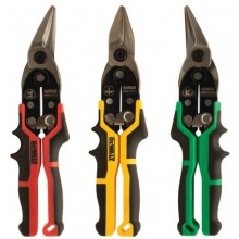 DeWALT DWHT14676-0 Nożyce do blachy ERGO AVIATION zestaw 3 szt