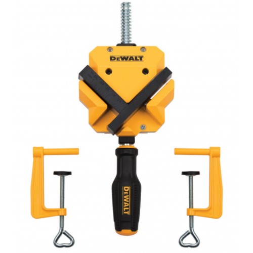 DeWALT DWHT83853-0 Zacisk narożny z zaciskami stołowymi, siła zacisku 113 kg