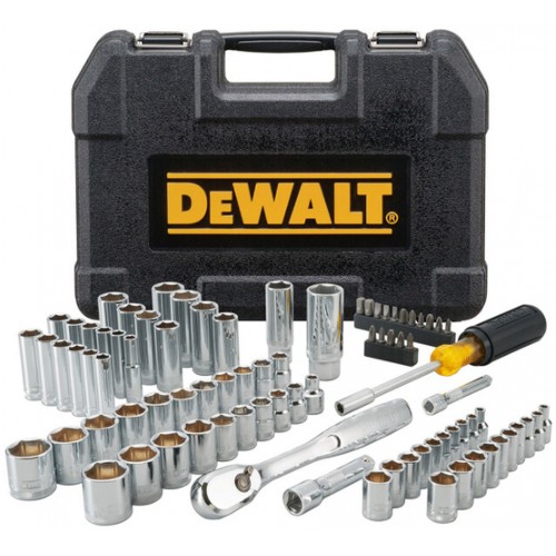 DeWALT DWMT81531-1 84-częściowy zestaw z grzechotką 1/4 i 3/8
