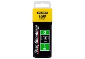 Stanley 1-TRA704T Zszywki typ G 4/11/140, 6mm, 1000 sztuk