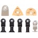 Milwaukee Multitool Starlock Zestaw ostrzy do narzędzia wielofunkcyjneg 8 Szt 48906088