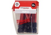 Milwaukee Shockwave bity udarowe TX25 50 mm – 10 szt. 4932430882