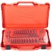 Milwaukee 4932464944 Zestaw nasadek metrycznych i calowych 1/4 z grzechotką