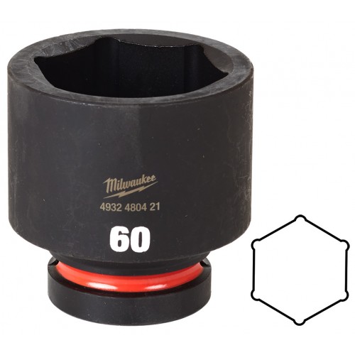 Milwaukee Nasadka udarowa 60mm 1" krótka 4932480421