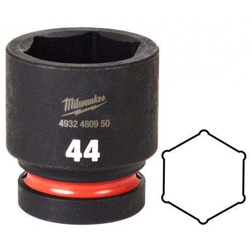 Milwaukee SHOCKWAVE Nasadka udarowa 44mm 1" krótka 4932480950