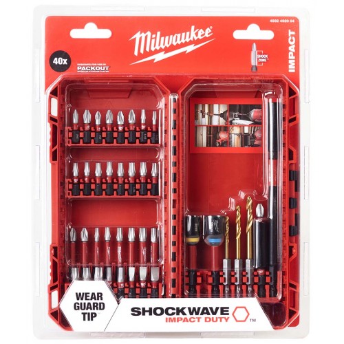 Milwaukee Zestaw bitów udarowych 40szt. 4932492004