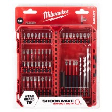 Milwaukee Zestaw bitów 48szt. Shockwave Impact Duty 4932492005