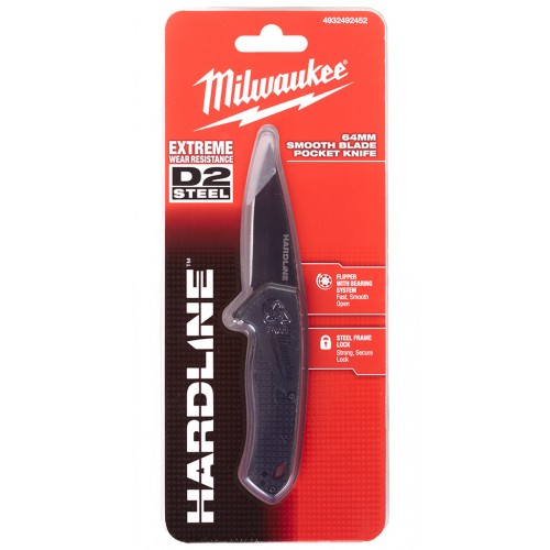 Milwaukee Hardline Nóż składany gładki 4932492452