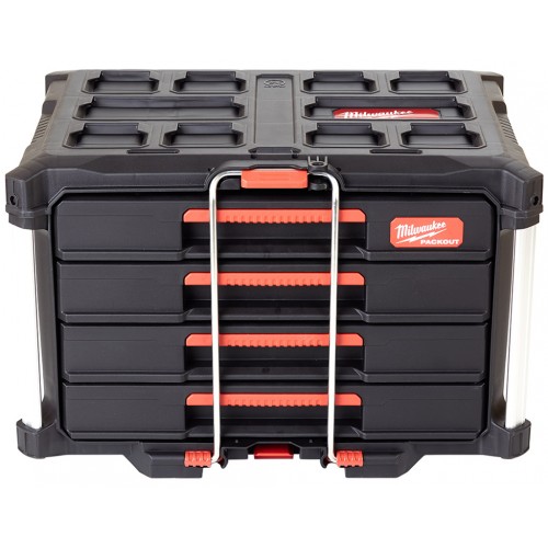 Milwaukee PACKOUT Skrzynia z 4 szufladami 4932493189