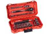 Milwaukee Zestaw: Grzechotka, nasadki 1/4" i bity udarowe 4932498381