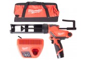 Milwaukee M12 PCG 310C-201B Pistolet do klejenia z tubą (310ml/12V/1x2,0Ah) 4933441655