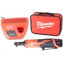 Milwaukee M12 IR-201B Klucz grzechotkowy akumulatorowy (1/4"/12V/1x2,0Ah) Torba 4933441725
