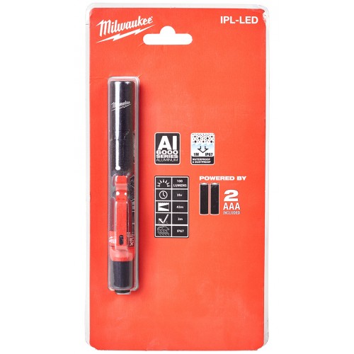 Milwaukee IPL-LED Alkaliczna latarka długopisowa 4933459440 Milwaukee IPL-LED Alkaliczna latarka długopisowa 4933459440