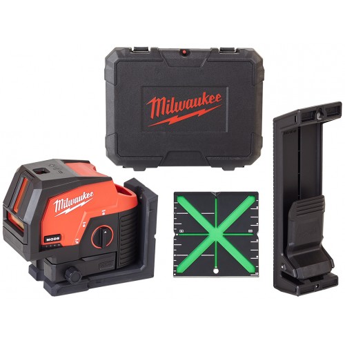 Milwaukee M12 CLLP-301C Laser zielony krzyżowy liniowo-punktow,bez aku, Walizka 4933478101 Milwaukee M12 CLLP-301C Laser zielony krzyżowy liniowo-punktow,bez aku, Walizka 4933478101