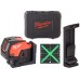 Milwaukee M12 CLLP-301C Laser zielony krzyżowy liniowo-punktow,bez aku, Walizka 4933478101