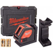 Milwaukee CLL-C Laser krzyżowy z zieloną, walizka 4933478753
